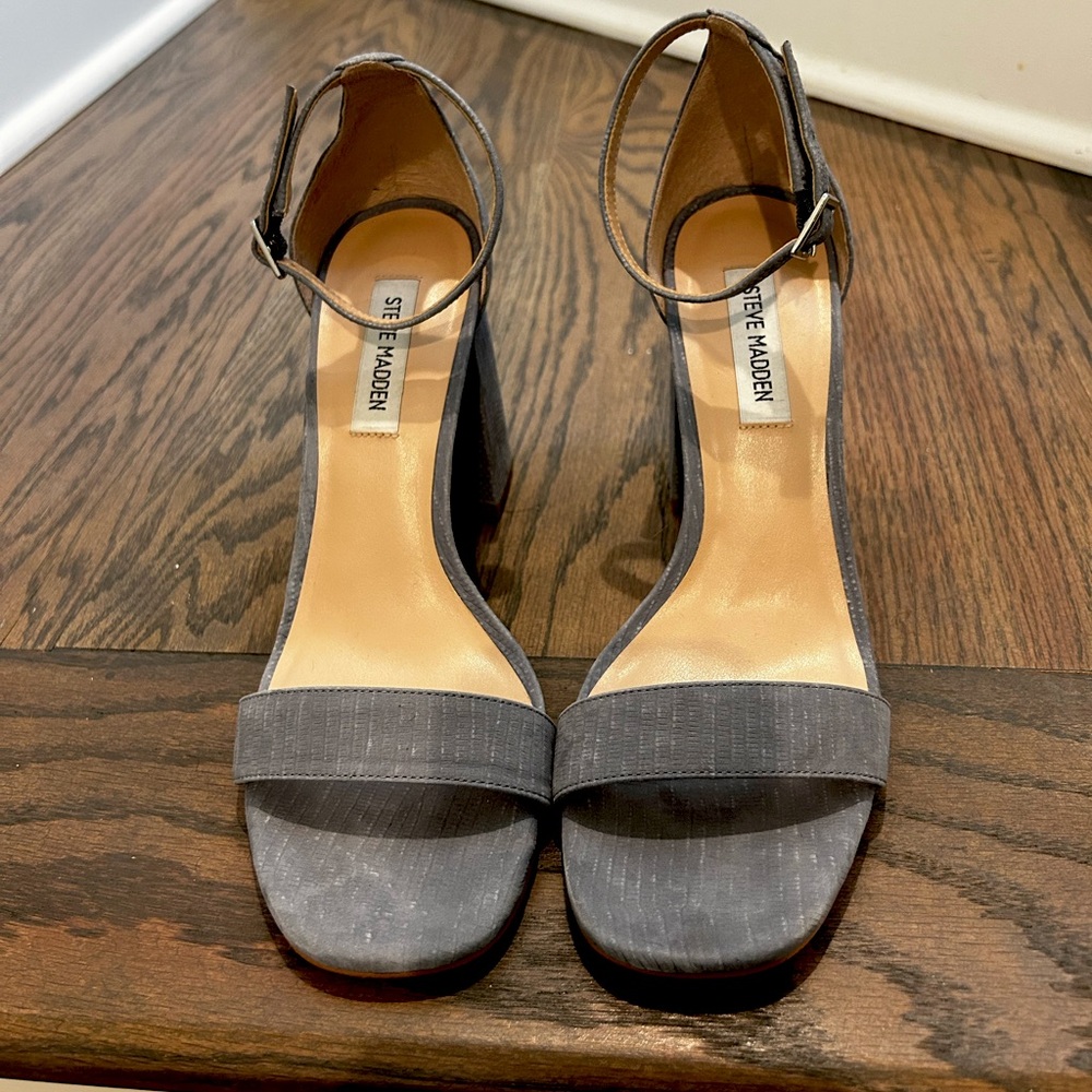 10 Steve Madden Light Jean 4 Inch Heels